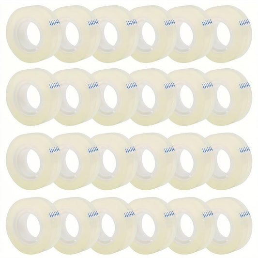 24 Rolls of Transparent Desktop Tape
