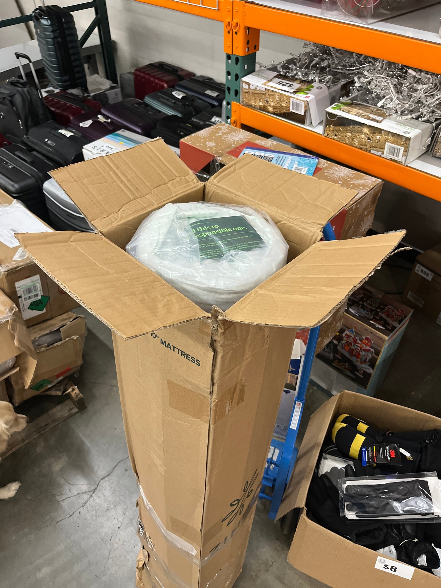 ZINUS 10 Inch Green Tea Memory Foam Mattress [New Version], Full, Fiberglass free, Medium Firm Feel, Zoned Pressure Relief, Certified Safe Foams & Fabric, Mattress in A Box - Retail $209