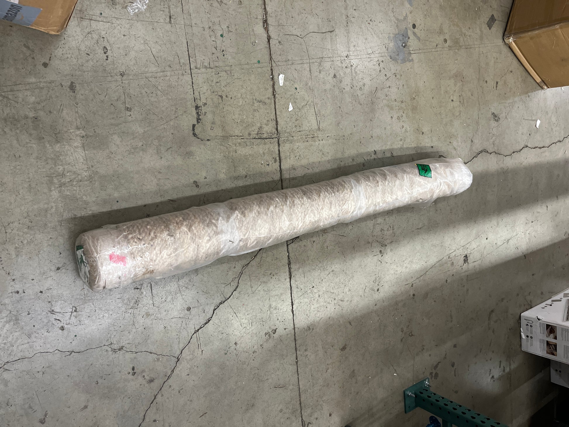 nuLOOM 6x9 Rigo Jute Hand Woven Area Rug, Natural, Solid Farmhouse Design, Natural Fiber, For Bedroom, Living Room, Dining Room, Hallway, Office, Kitchen, Entryway - Retail $84