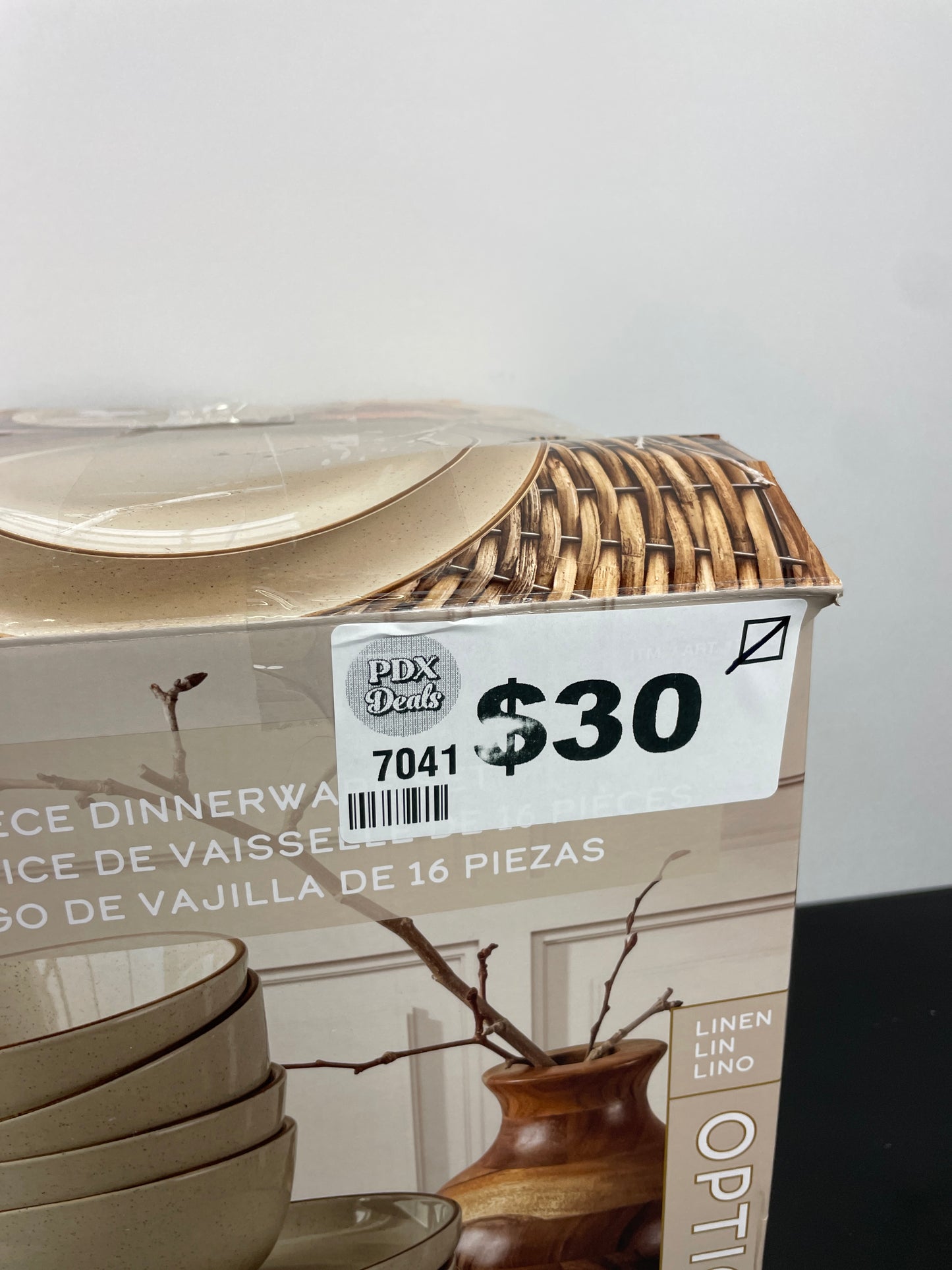 O+B OPTIONS LINEN/SAGE - Retail $39