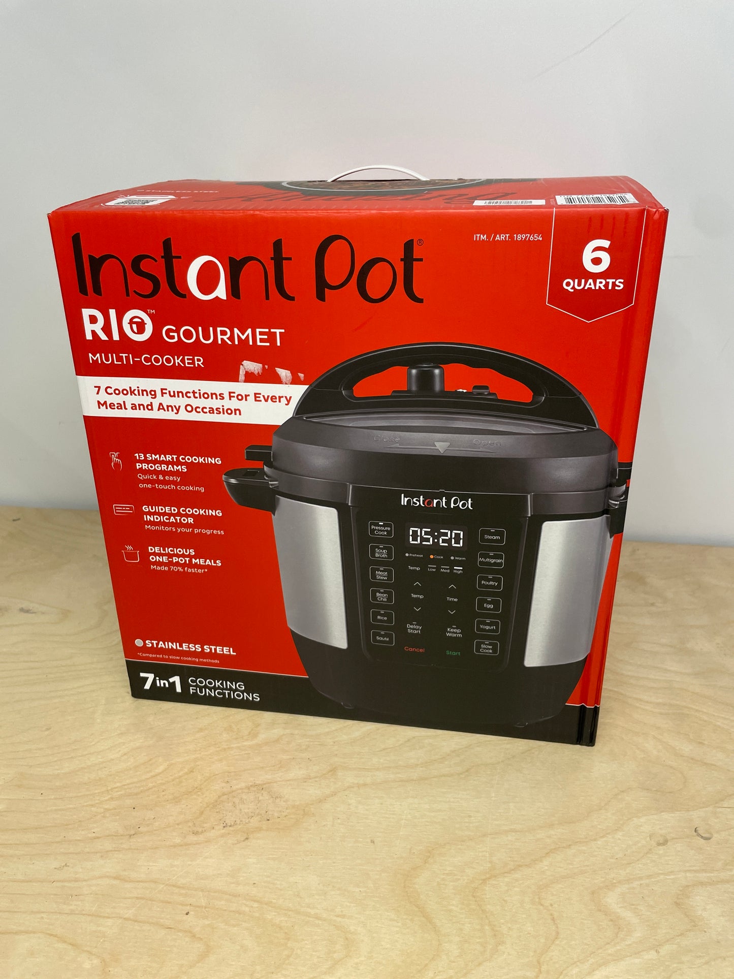 Instant Pot RIO Gourmet 6QT Multi-Cooker