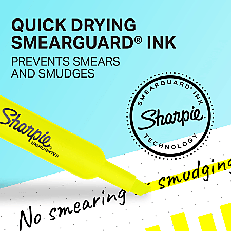 Sharpie® Tank Style Highlighters, Chisel Tip, Assorted, Box of 12
