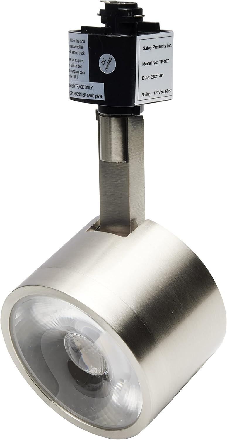 Nuvo Lighting Brentwood 3 Light 120V Brushed Nickel Track Kit Ceiling Light