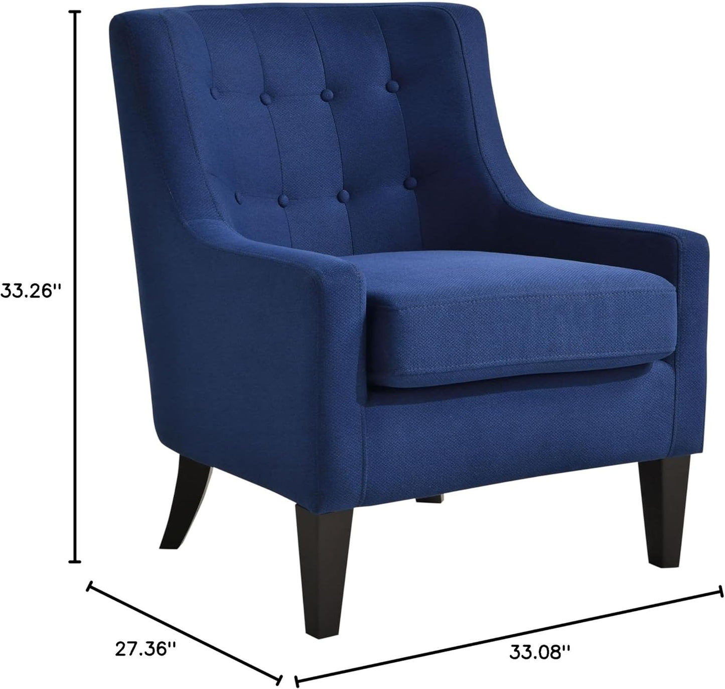Lifestyle Solutions Haylee Accent Chair Blue