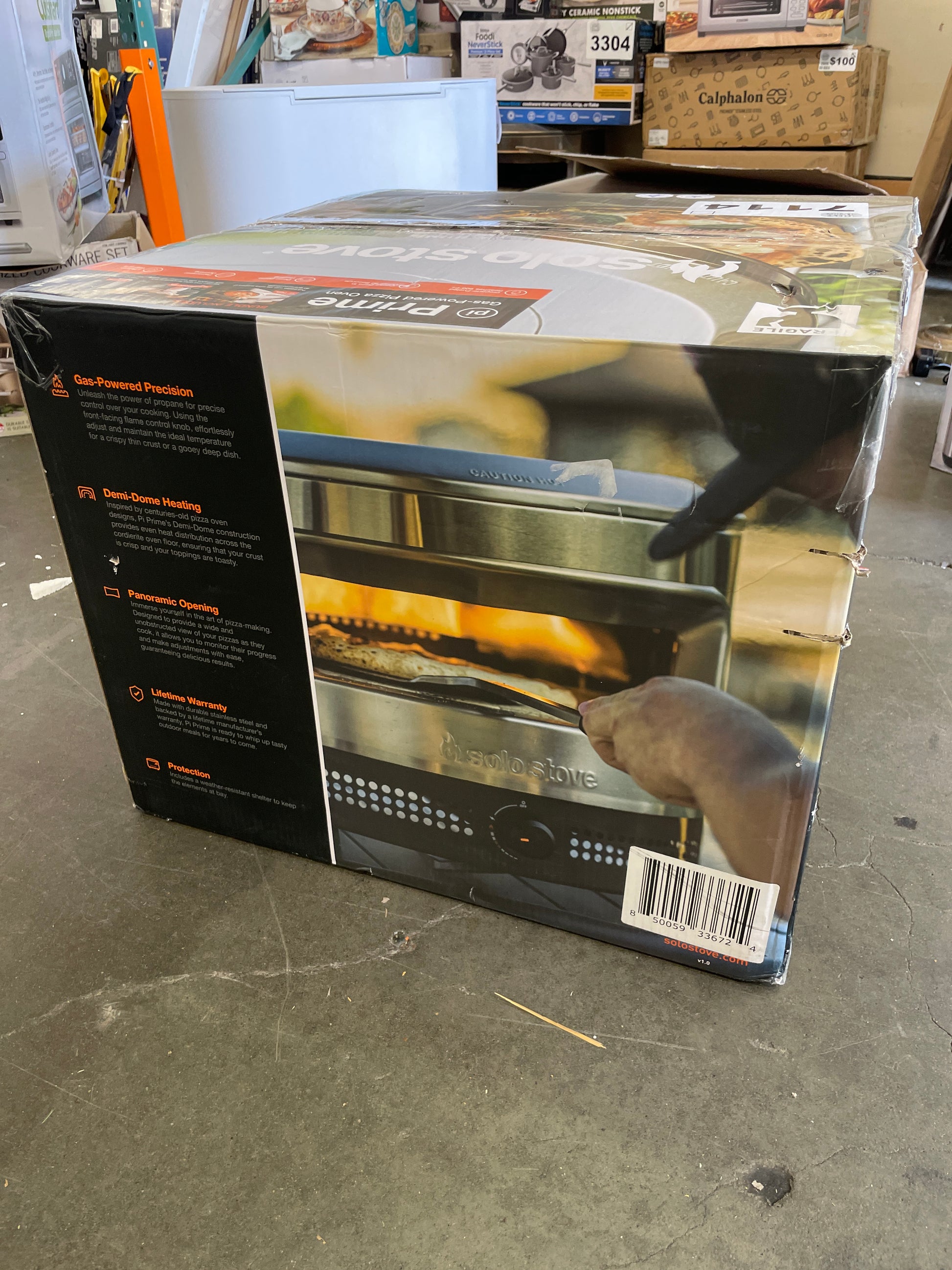 SOLO STOVE PIZZA OVEN - Retail $319