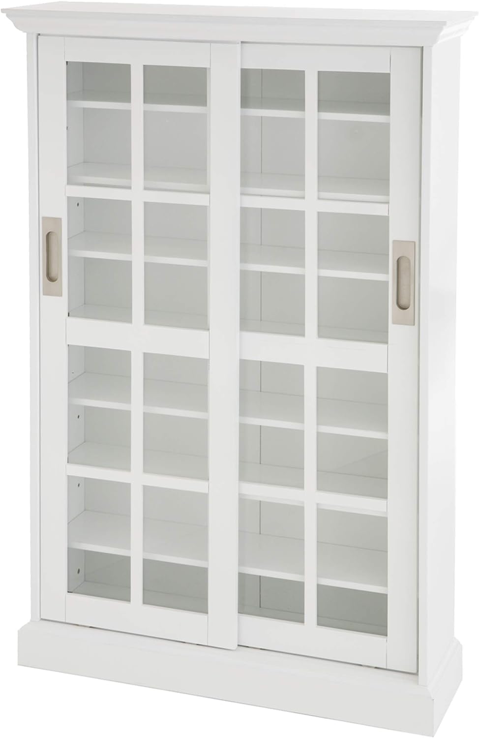 Furniture HotSpot Sliding Door Media Cabinet - White - Retail $249