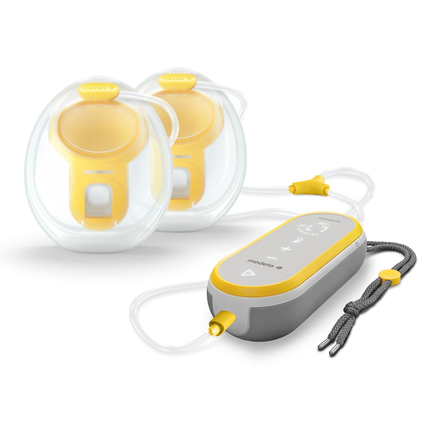 NEW - Medela Freestyle Hands-Free Double Electric Breast Pump with Wearable Cups, App Connectivity, Portable and Discreet Design