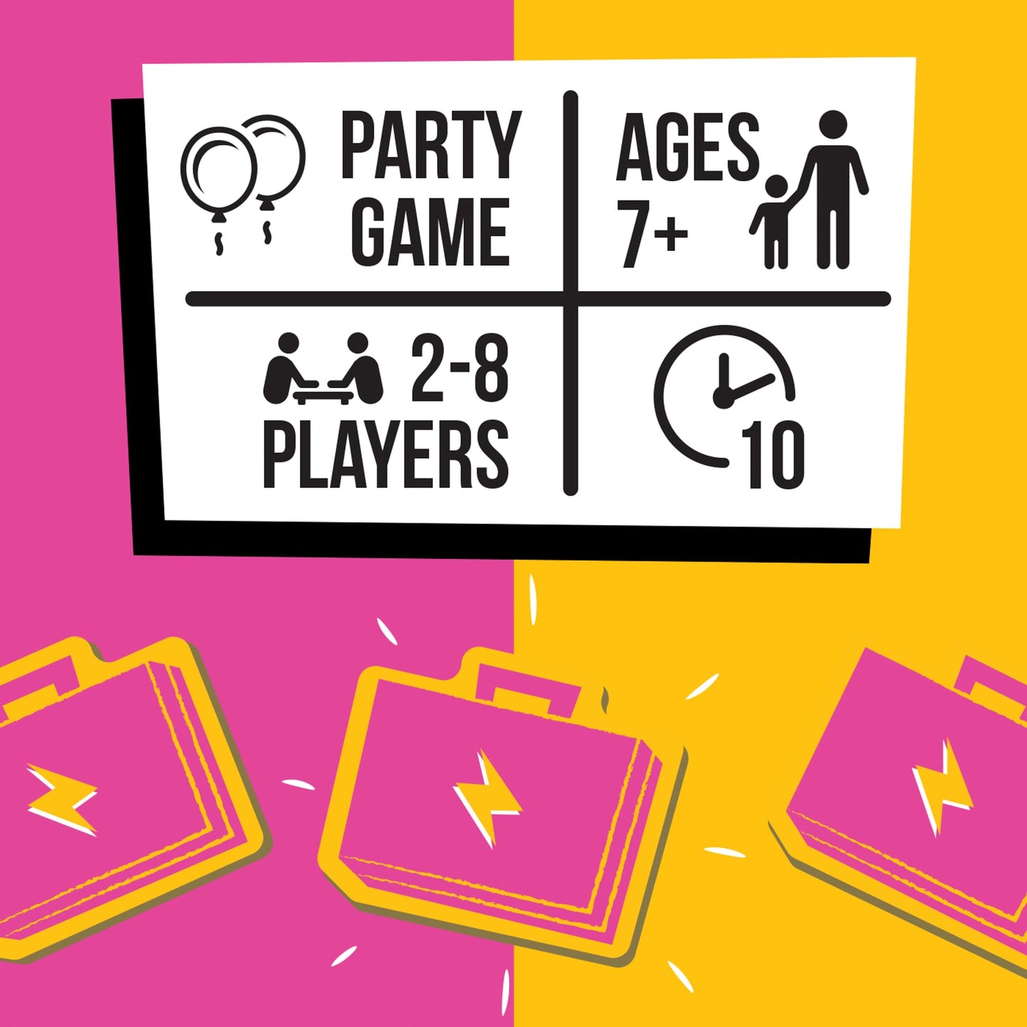Exploding Kittens Danger Danger 2-8 Players - Ages 7+ - 10 Minutes to Play - Fast Paces Strategic Card Game - Party Game, Family Game Night, Kid and Adult Card Game