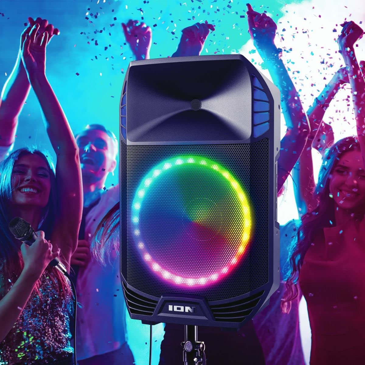 ION Audio Total PA Extreme High-Power Bluetooth Speaker System with Sonic Wide Premium Audio and Acoustic Optimization