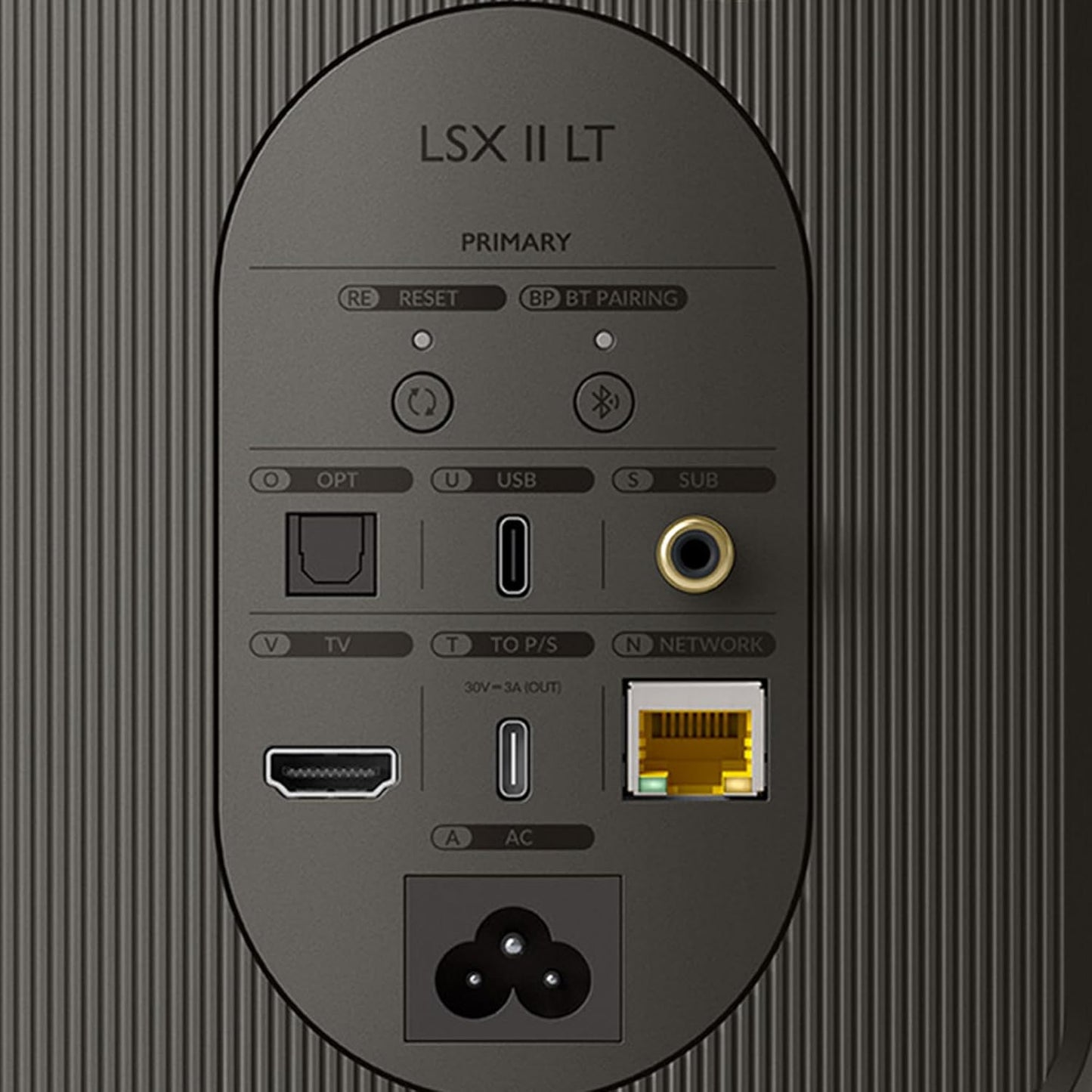 KEF LSX II LT Wireless HiFi Speakers - Pair (Graphite Grey)