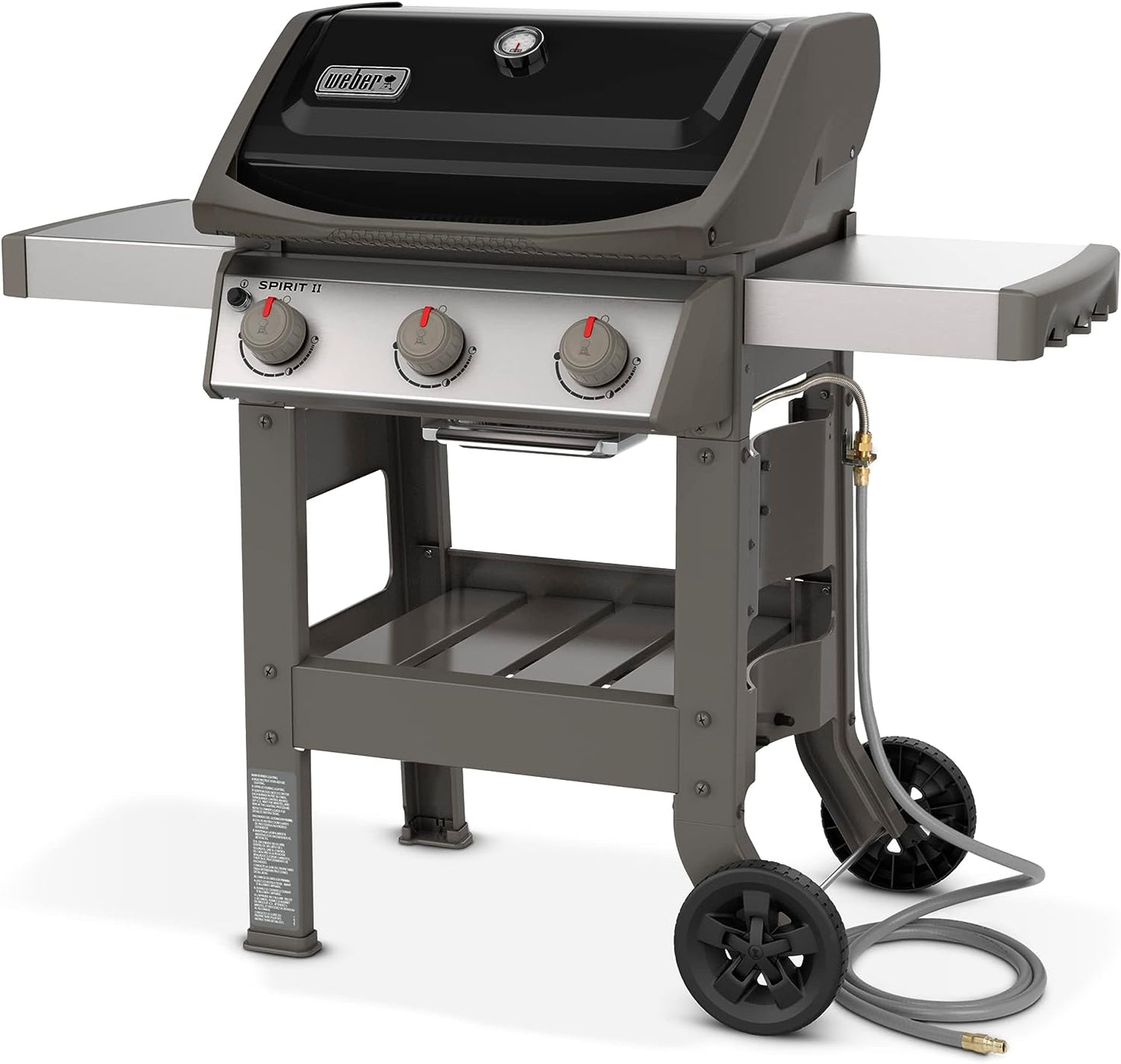 NEW IN BOX - Weber Spirit II E-310 3-Burner Natural Gas Grill, Black - Retail $569