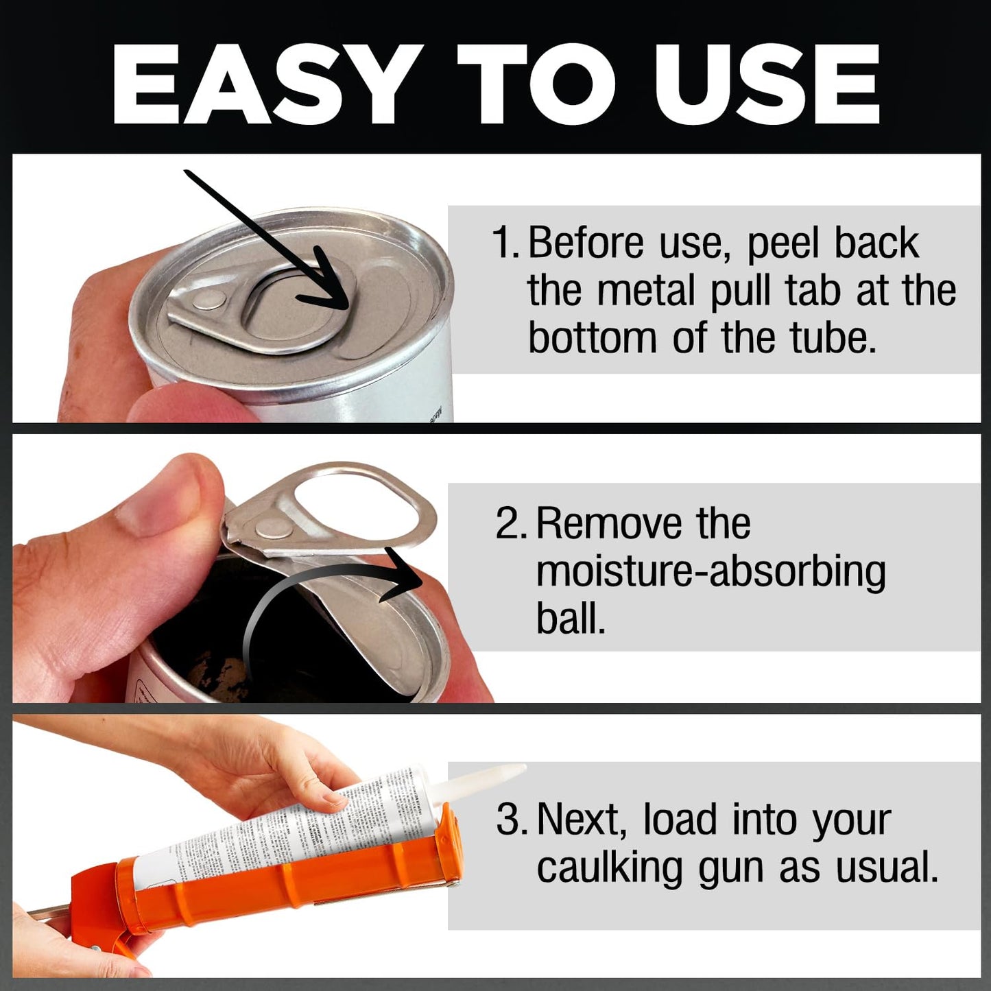 [2 Pack] Polyurethane Seam Sealer Automotive Compound Kit - Durable & Flexible Auto Body Filler - Seam & Joint Compound for Bare or Painted Surfaces - Automotive Seam Sealer White - RV Roof Sealant