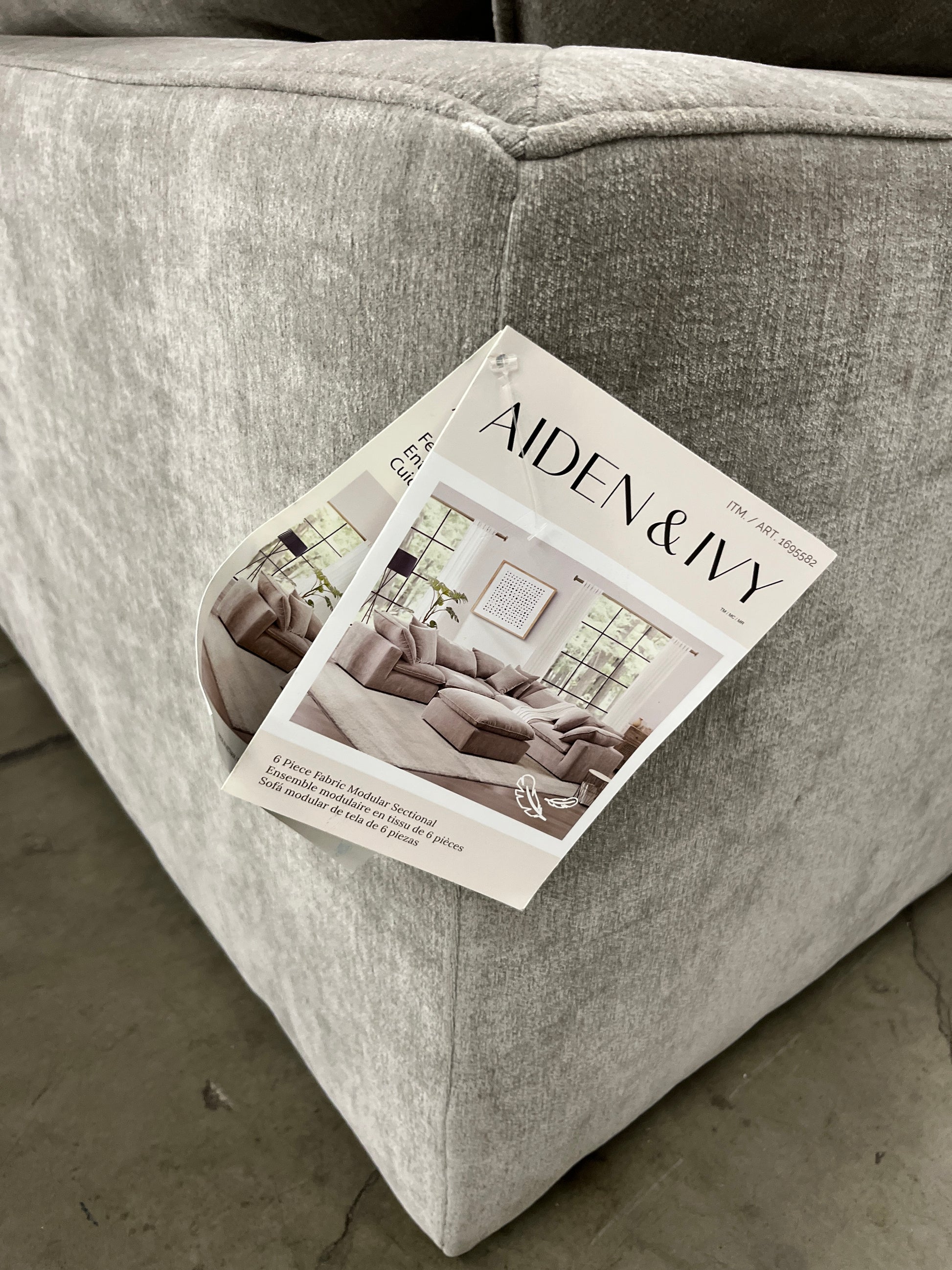 LOWELL 8PC MOD SECT - Retail $2399