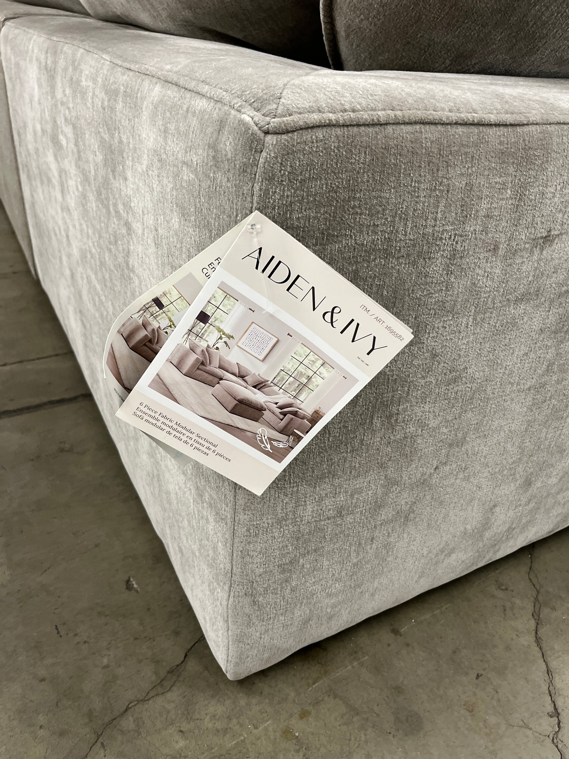 LOWELL 8PC MOD SECT - Retail $2399