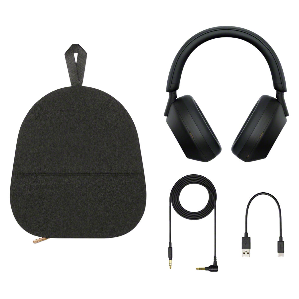 Sony WH1000XM5 Wireless Noise-Cancelling Over-the-Ear Headphones - Black - Retail $400