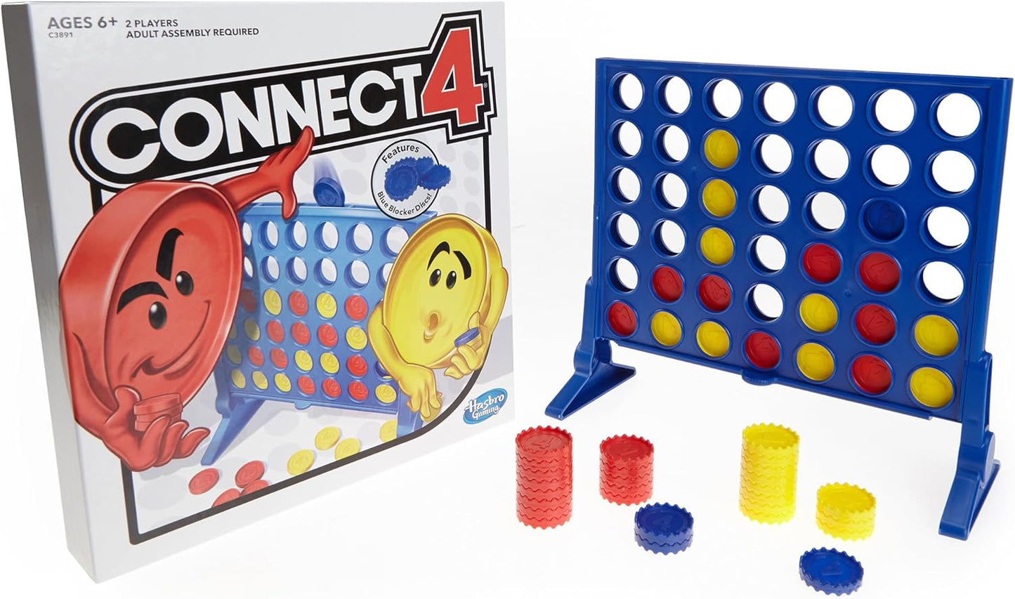 Hasbro Gaming Connect 4 Strategy Board Game for Ages 6 and Up (Amazon Exclusive)