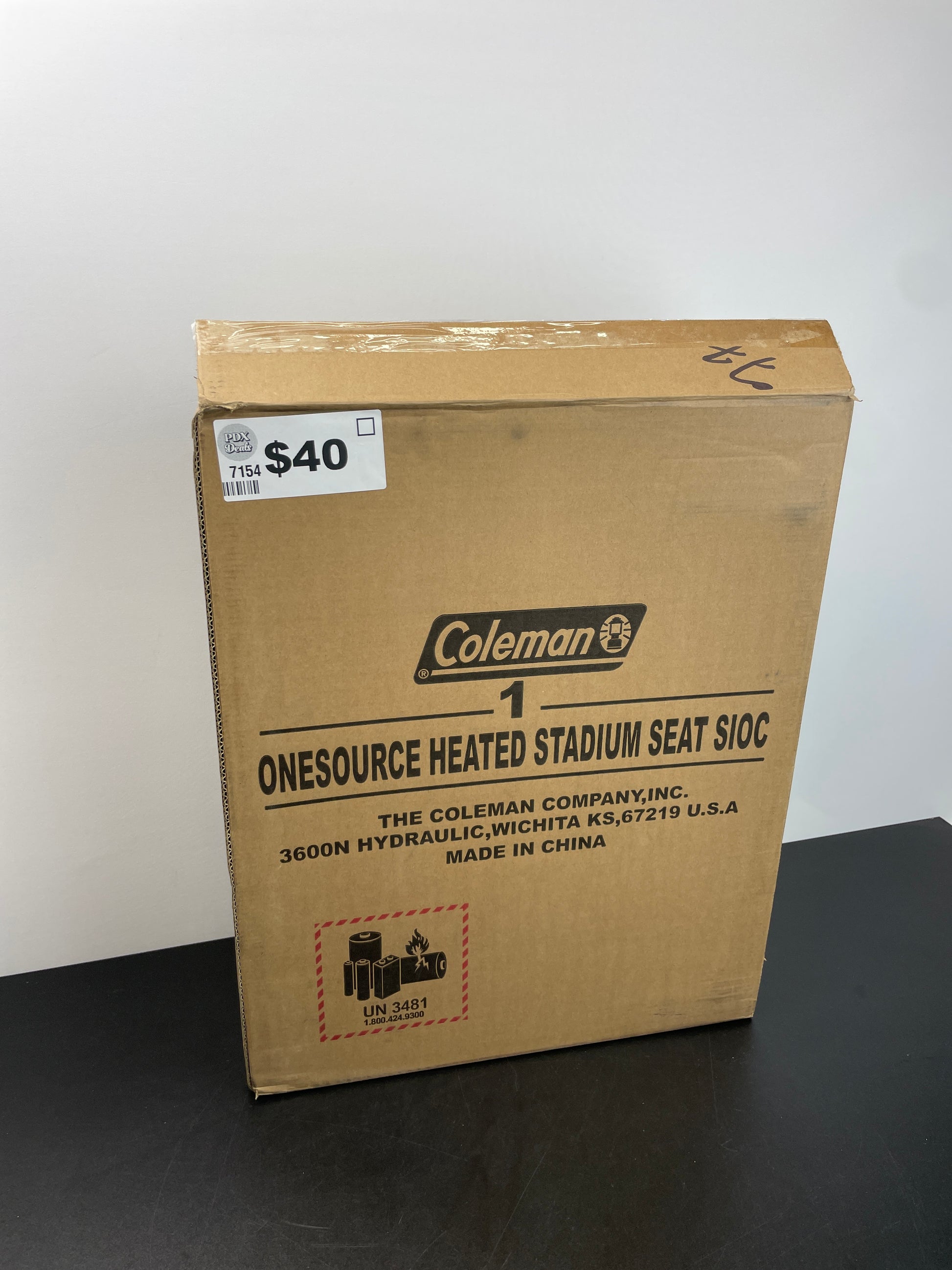 COLEMAN HEATED - Retail $79
