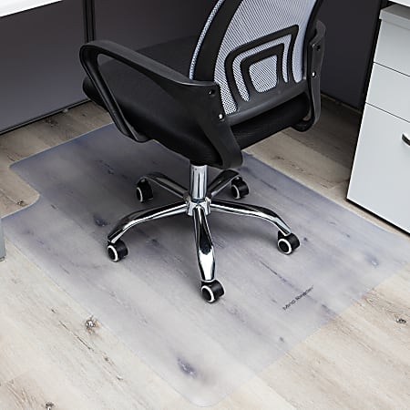 Mind Reader Hard Floor Office Chair Mat, 35-1/4”W x 47”D