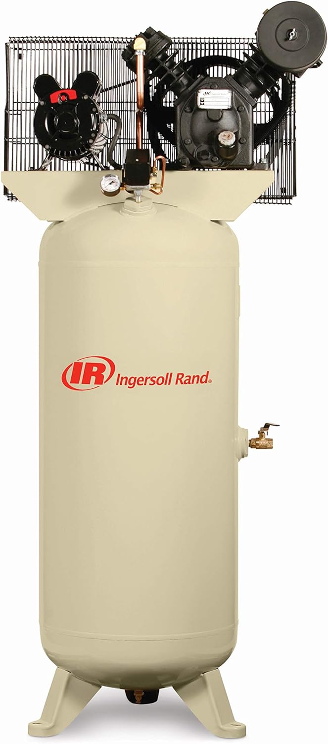 Like NEW - Ingersoll-Rand 2340L5-V 5hp 60 gal Two-Stage Compressor (230/1) - Retail $1979