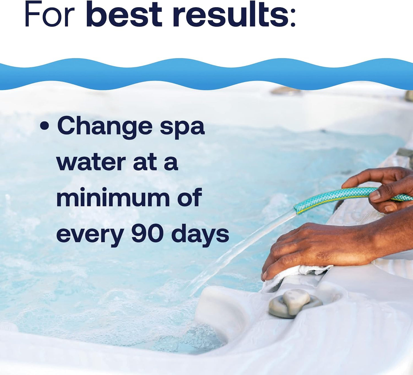 HTH Spa 86134 Clear Chlorinating Sanitizer, Spa & Hot Tub Chemical Controls Bacteria and Algae, 2.25 lbs