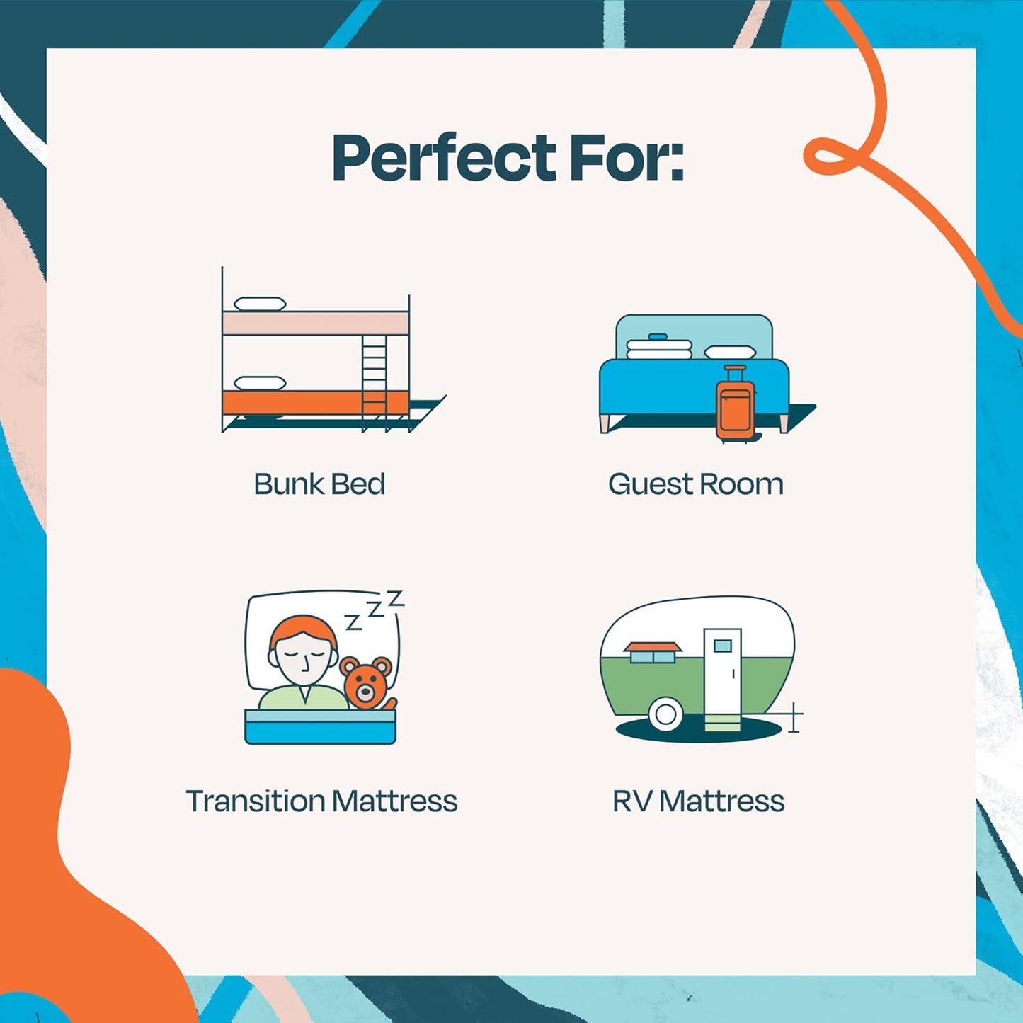 NEW - Linenspa - Twin XL Size, 6 Inch Mattress - Firm Feel - Bonnell Spring with Foam Layer - Mattress in a Box - Youth or Kids Bed - Guest Bedroom - Durable and Breathable Support - Affordable - Retail $110