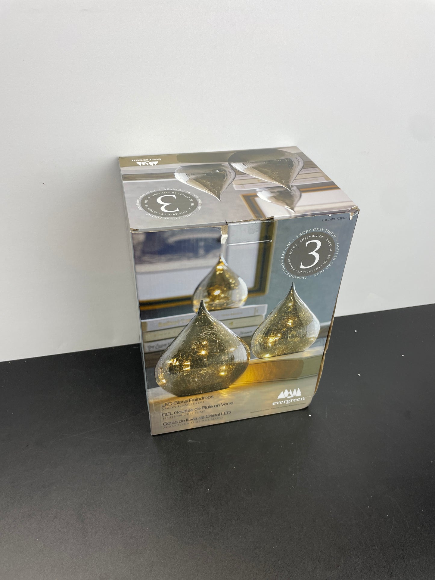 EVERGREEN LED RAINDROPS - Retail $24