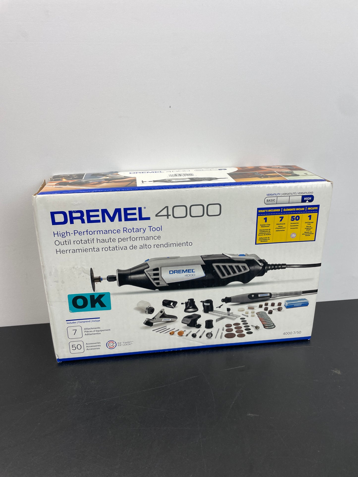 DREMEL 4000 - 7/50 KIT - Retail $99