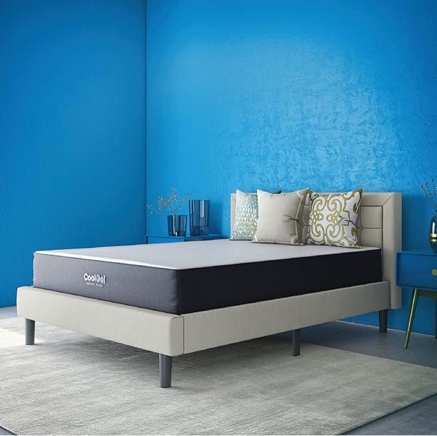 NEW - Classic Brands Twin XL, 10-Inch, Cool Gel Ventilated Memory Foam  Mattress | CertiPUR-US Certified | Bed-in-a-Box, White - Retail $249