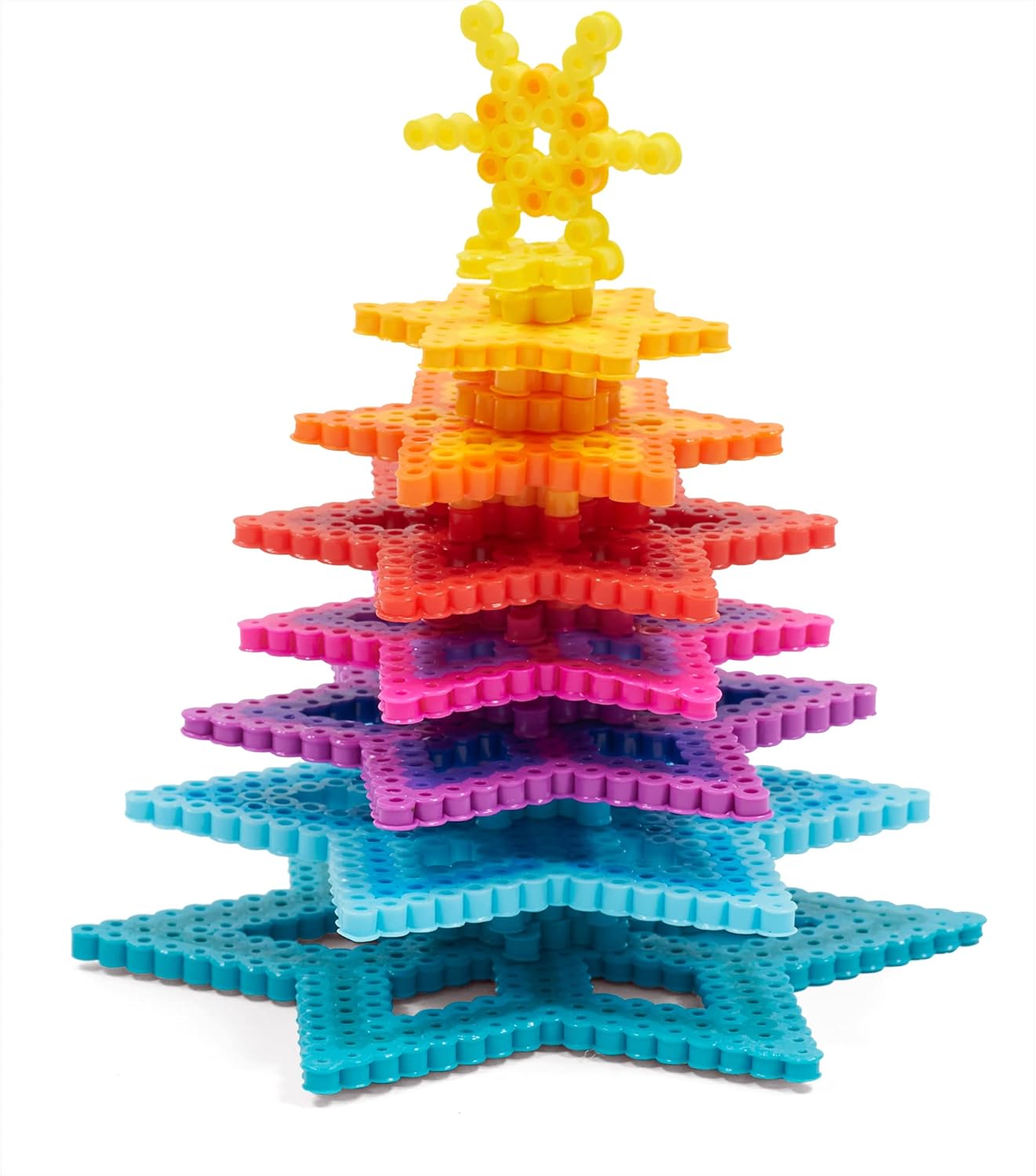 Perler Christmas Fuse Bead Craft Kit with 13 Patterns, Multicolor, Small, 2005 Piece