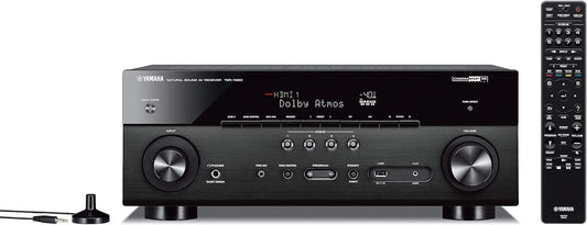 YAMAHA TSR-7850R 7.2CH Dolby Atmos DTS Wi-Fi BT 4K Receiver, Black