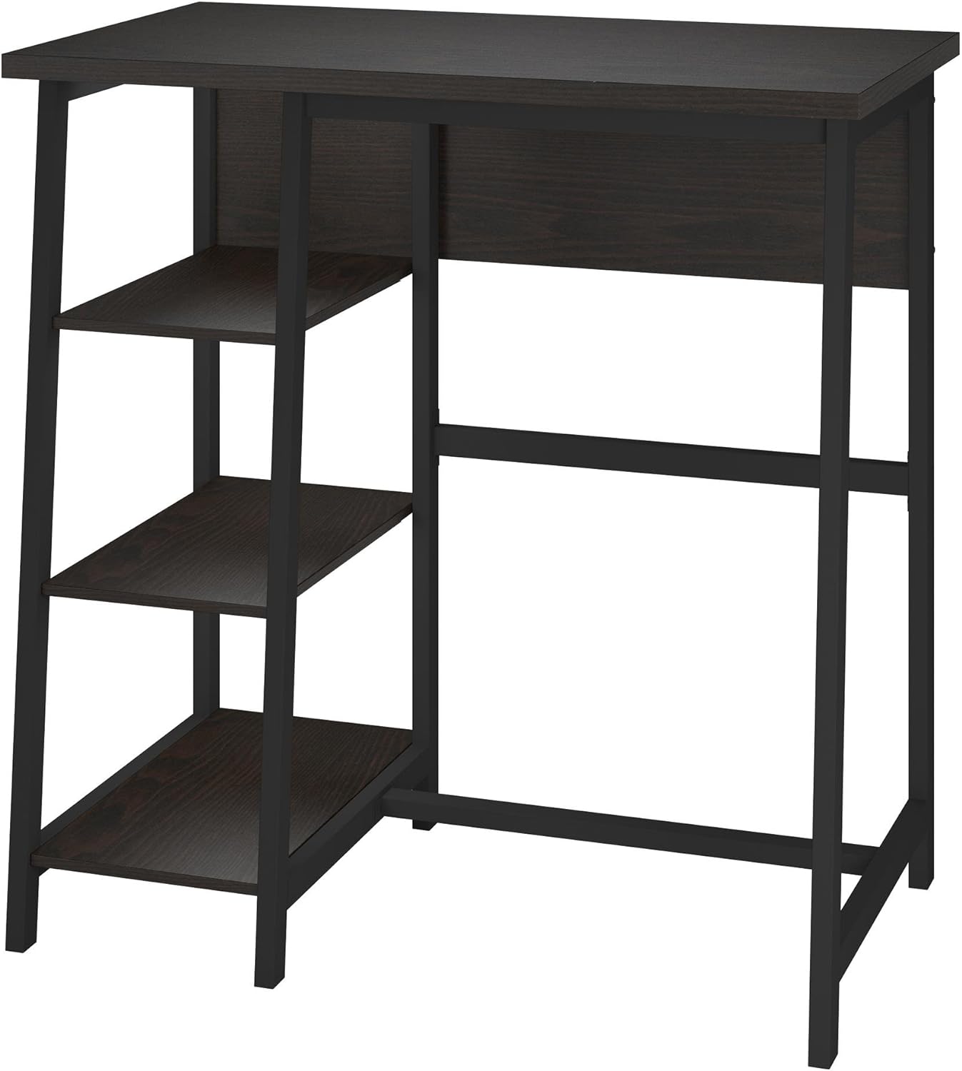 Like NEW - Ameriwood Home Coleton Standing Desk, Brown - Retail $159
