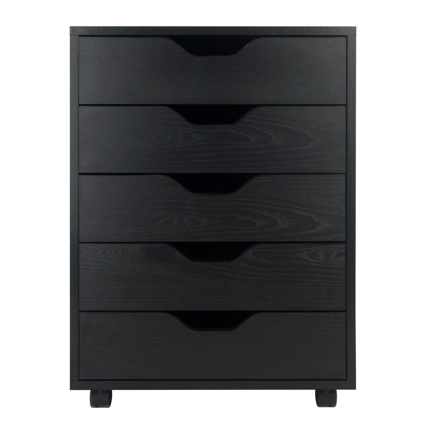 Winsome Halifax 5-Drawer Storage Cabinet, Black (20519)