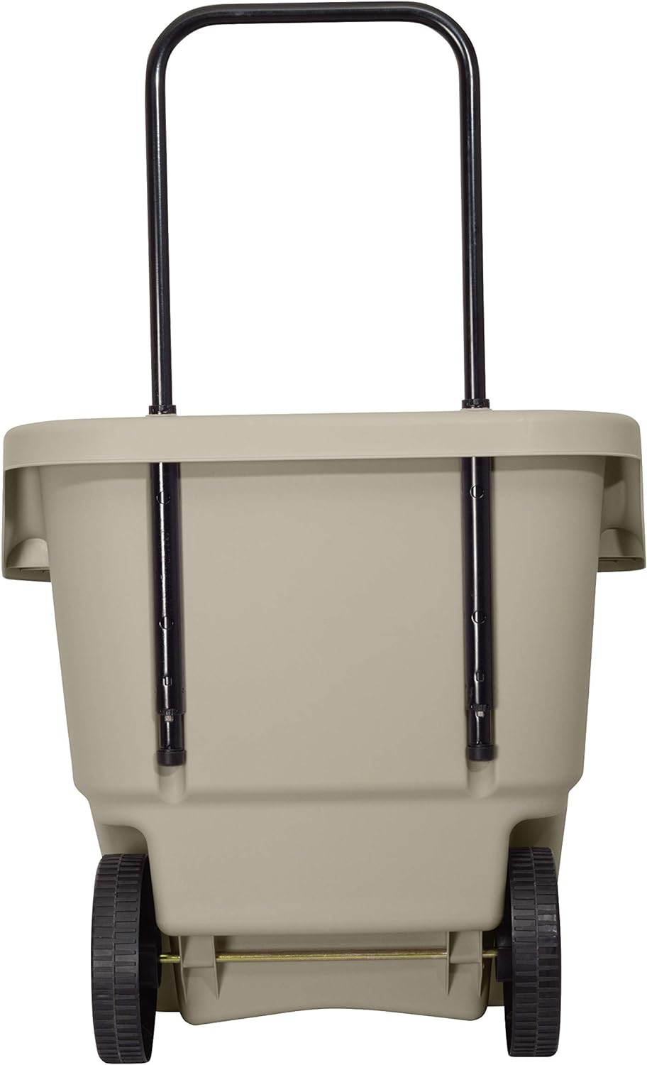 NEW - Suncast Resin 15.5 Gallon Multi-Purpose Cart with Wheels, Brown,Taupe - Retail $39