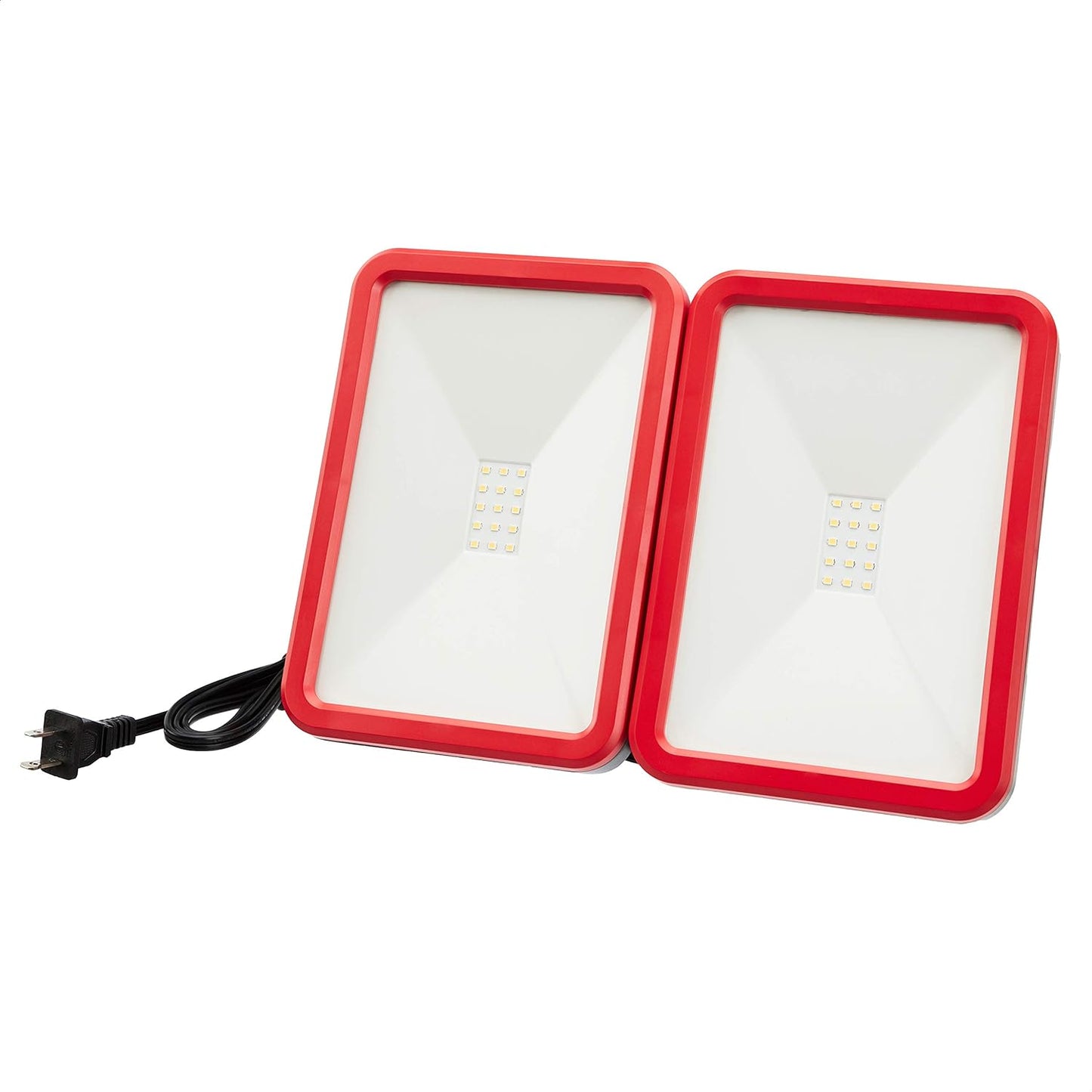 NEW - AmazonCommercial 2000LM, Foldable LED Work Light, 120V, 20W, 5000K, Daylight - Retail 36