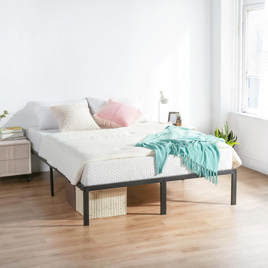 NEW - Olee Sleep FULL 18 Inch Heavy Duty Steel Slat Anti-Slip Support, Black - Retail $118