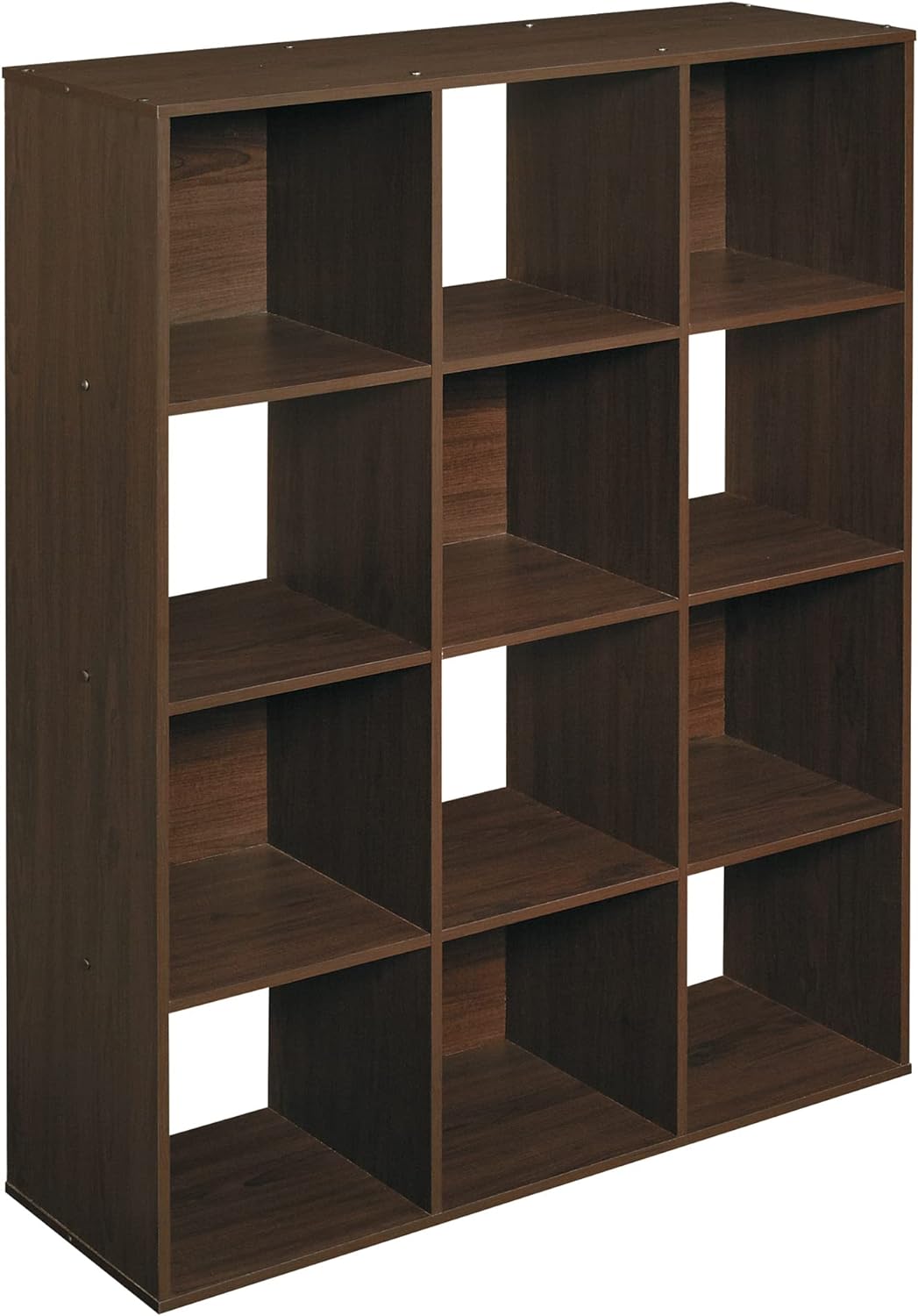 NEW - ClosetMaid 1292 Cubeicals Organizer, 12-Cube, Espresso - Retail $126