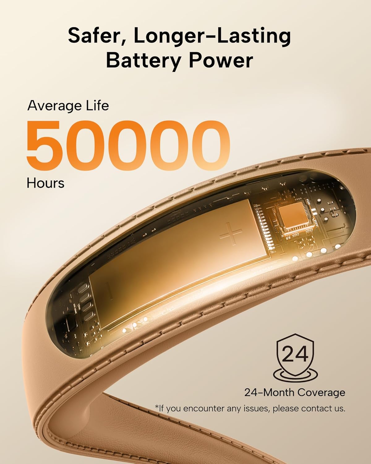 LED Neck Reading Light, Book Light for Reading in Bed, 3 Colors, 9 Brightness Levels, Lightweight Comfortable Design, Long Lasting, Perfect for Knitting,Crafting,Camping,Gold Rose