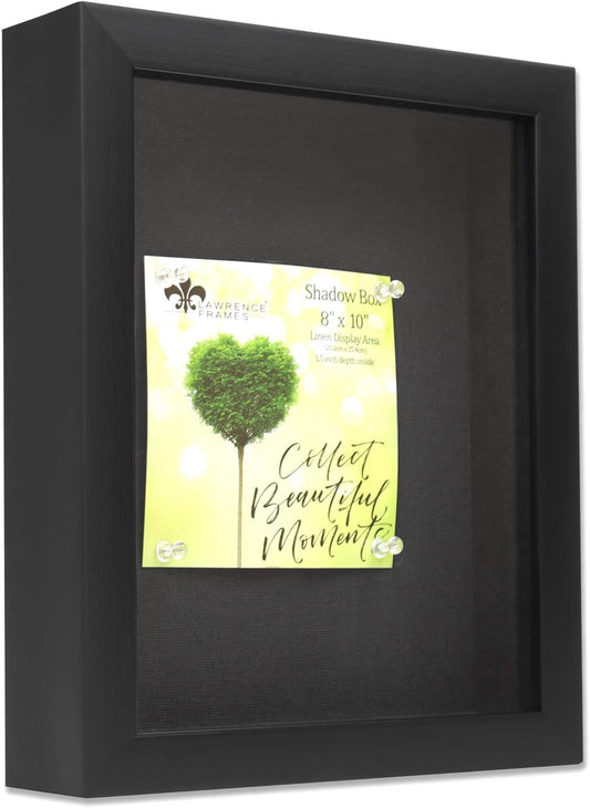 Lawrence Frames 166080 Shadow Box Frame, 8x10