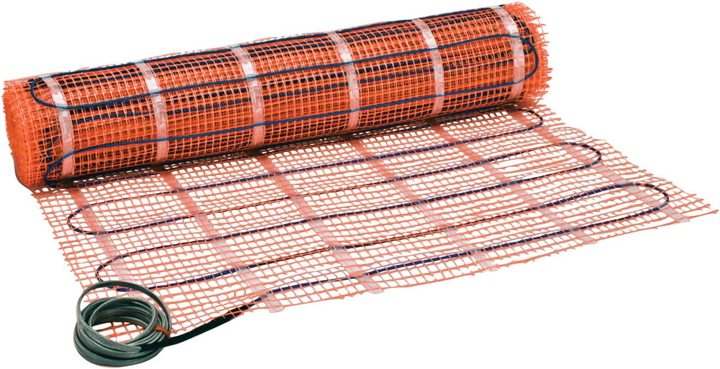 NEW - SunTouch TapeMat Electric Under Floor Heating Mat for 120V, Orange, 2.0' x 10.0' (20 Sq. Ft.) - Retail $327