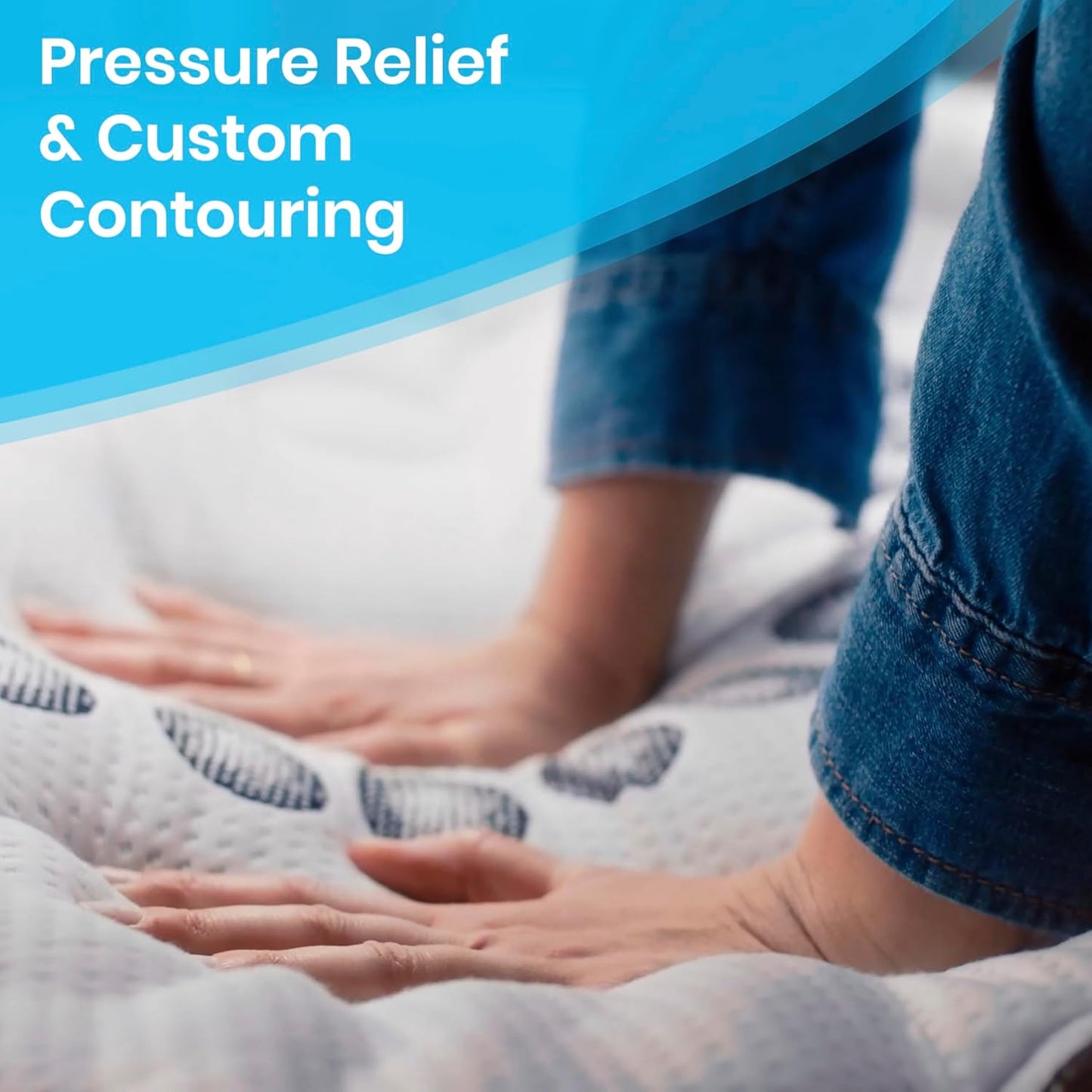 NEW - Flash Furniture KING 12 Inch Capri Comfortable Sleep Hybrid Pocket Spring and Foam Mattress in a Box - Retail $330