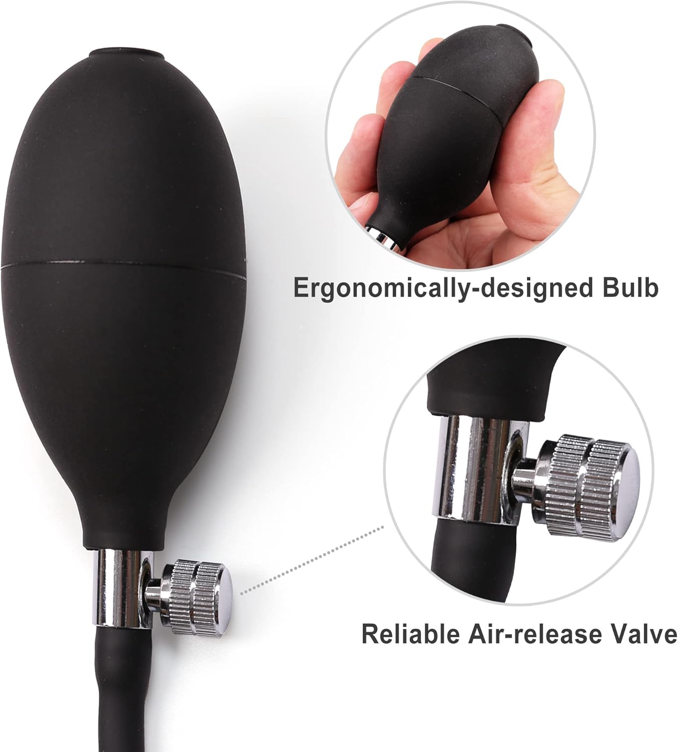 Aneroid Sphygmomanometer by LotFancy, X -Large Thigh BP Cuff(16-26in), Professional Manual Blood Pressure Monitor, Black Adult Cuff and Carrying Case