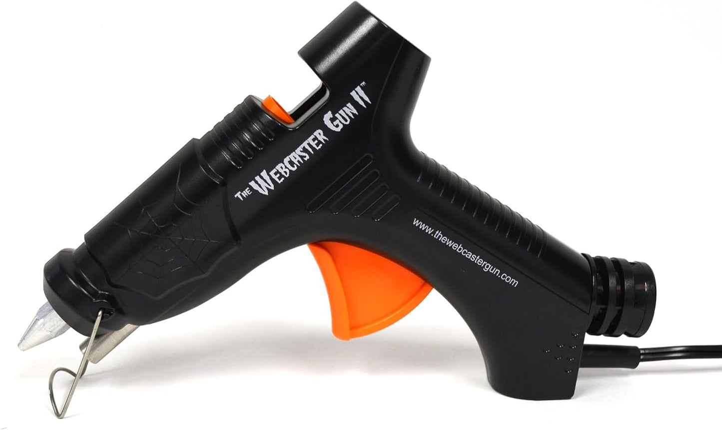 NEW - The Webcaster Gun II - Halloween Cobwebbing Gun Utilizes Shop Vacuum Blower Port - Retail $34