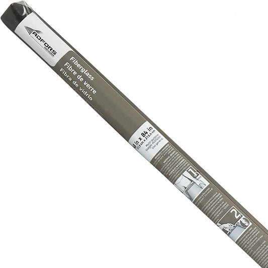 NEW - Saint-Gobain ADFORS ADFORS Standard Window Screen, 48" x 84", Charcoal - Retail $8