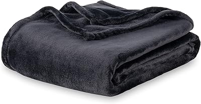 Berkshire QUEEN Life Heated Blanket Dark Grey - Retail $59