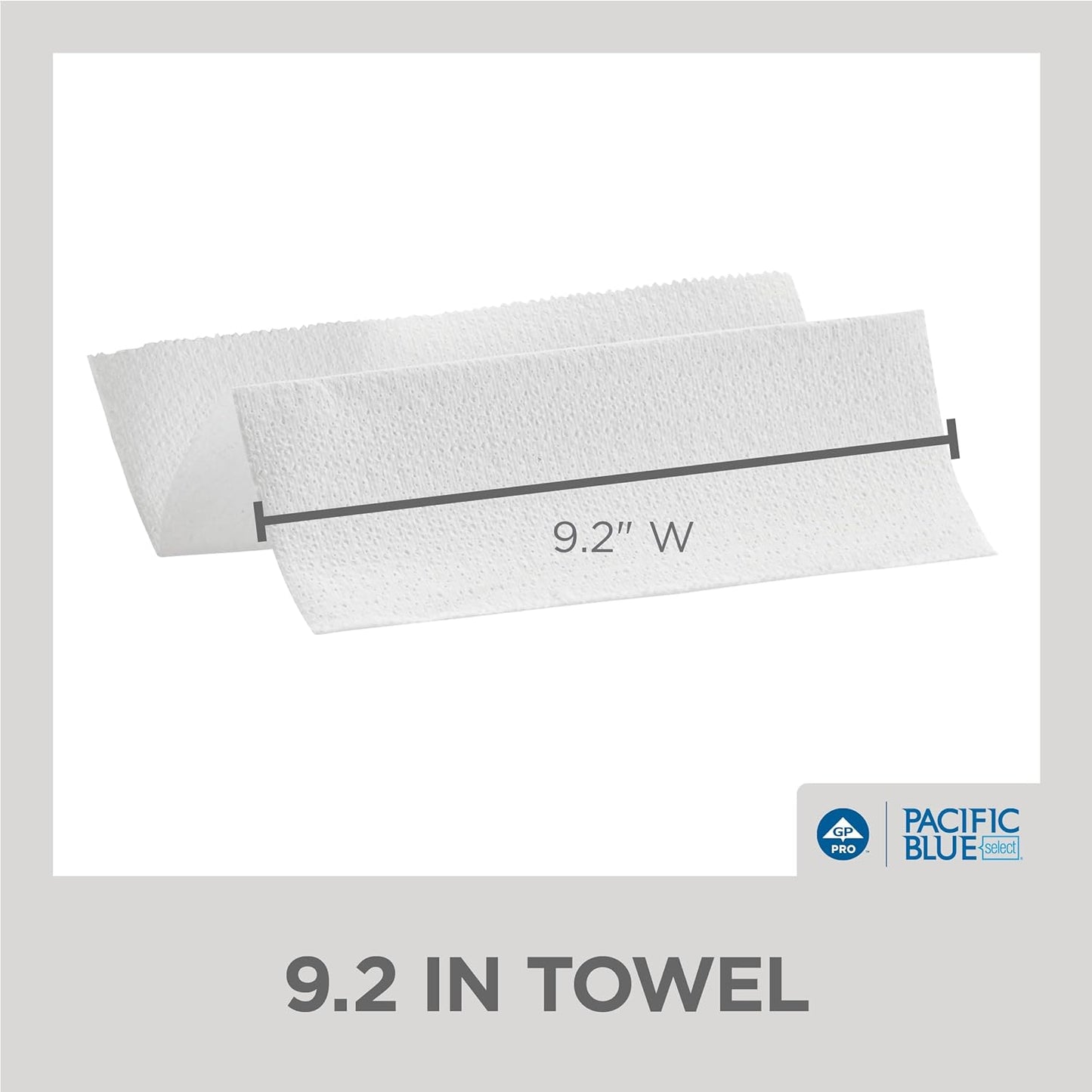 Pacific Blue 21000 Select Multifold Premium 2-Ply Paper Towels by GP PRO (Georgia-Pacific),White, 21000,125 Paper Towels Per Pack,16 Packs Per Case