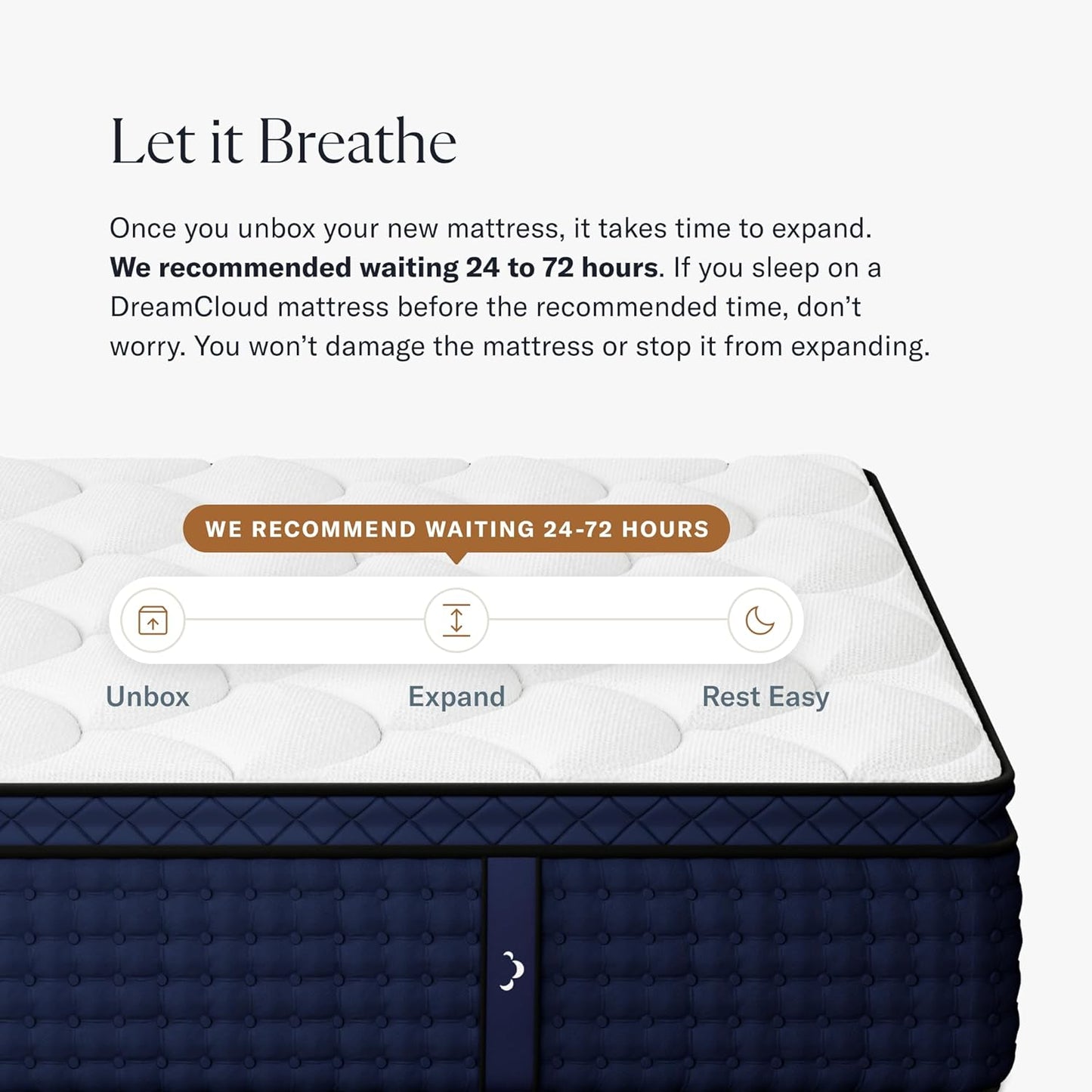 NEW  - Dream Cloud 16 Inch QUEEN Premier Rest Mattress - Luxury Hybrid Memory Foam - 8 Premium Pressure-Relieving Layers - CertiPUR-US Certified - Retail $1399