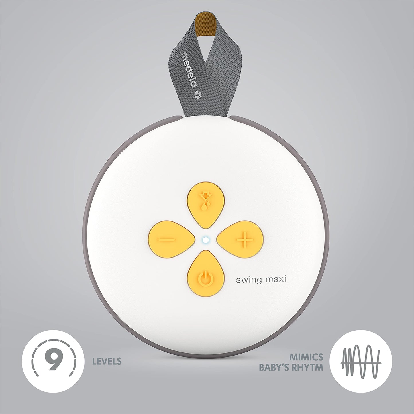 Medela Breast Pump | Swing Maxi Double Electric | Portable Breast Pump | USB-C Rechargeable | Bluetooth | Closed System