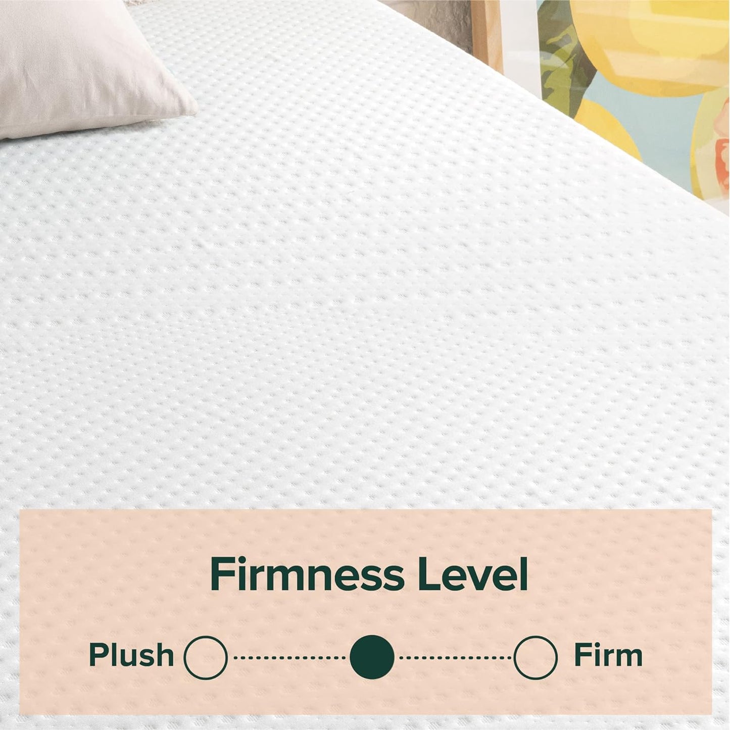 NEW - ZINUS 12 Inch Green Tea Essential Memory Foam, Queen, White - Retail $329