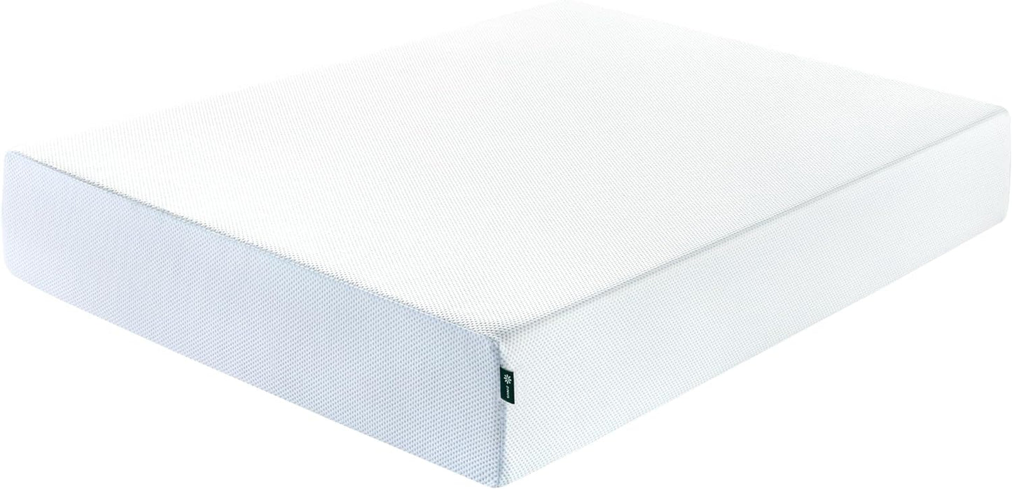 NEW - Zinus 12 Inch KING Green Tea Cooling Memory Foam Mattress [New Version], Fiberglass Free, Medium Firmness, Cooling Gel Foam, Certified Safe Foams & Fabric, Bed-in-A-Box, King - Retail $344