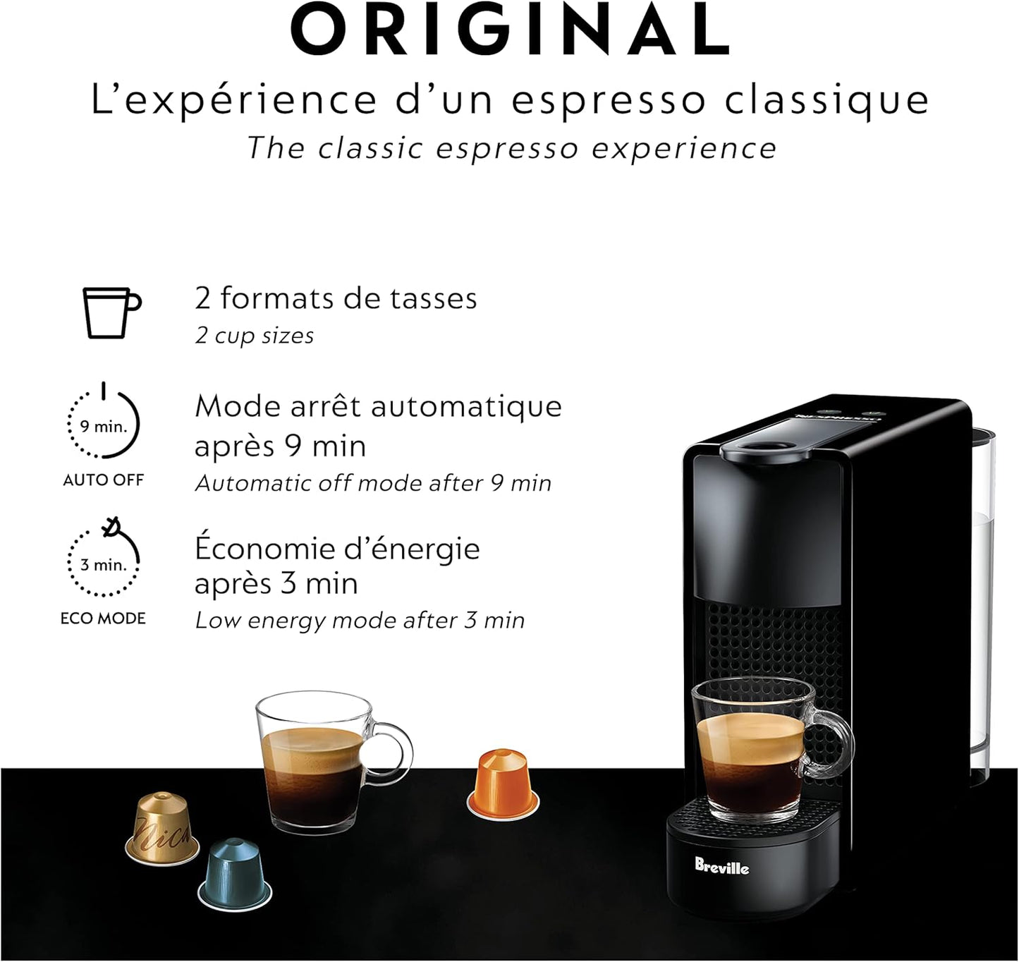 Nespresso Essenza Mini Espresso Machine by Breville